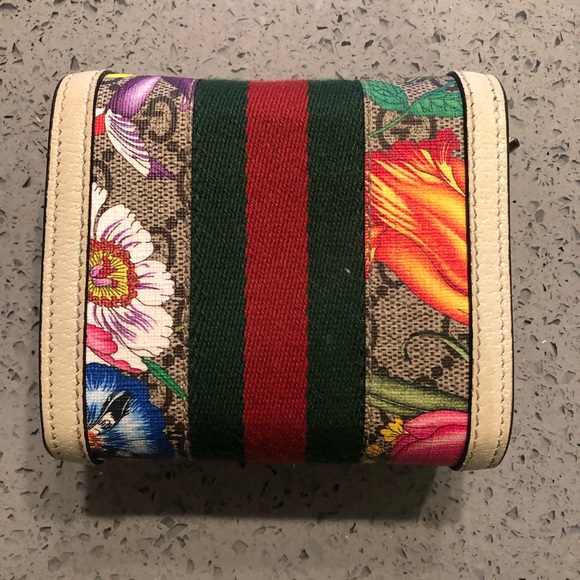 Gucci Ophidia GG Flora Card Case/Wallet rare! - Picture 4 of 15
